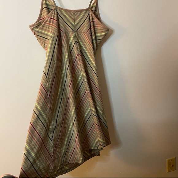 Royal Robbins UPF 40 Striped Multicolor Dress size XL - Picture 4 of 5